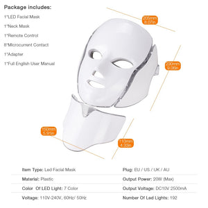 LED Light Face Mask